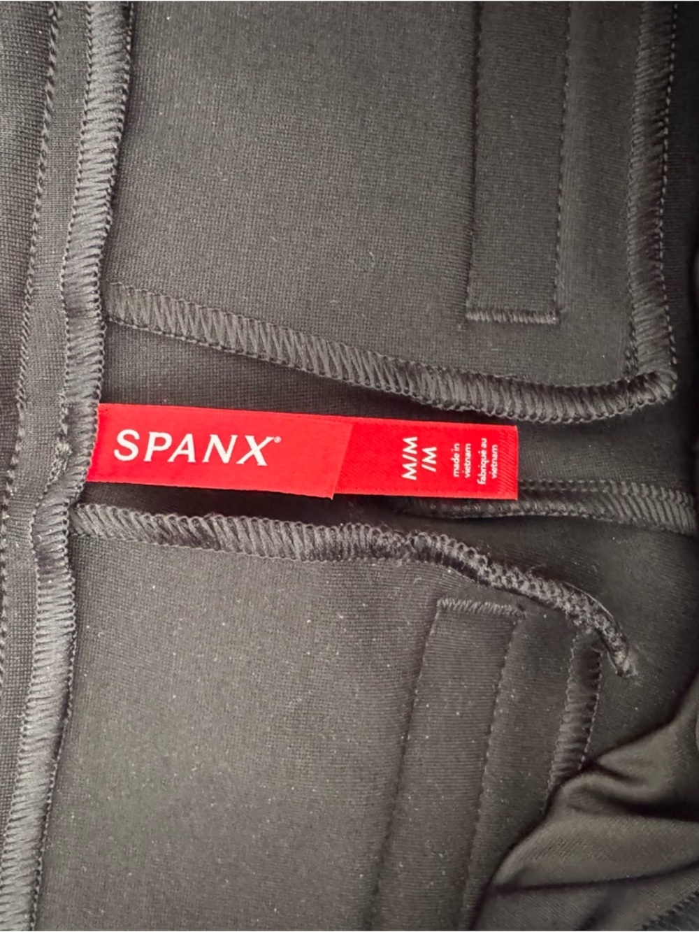 SPANX Black Women's Slim Pull-On Dress Pants - Picture 5 of 9